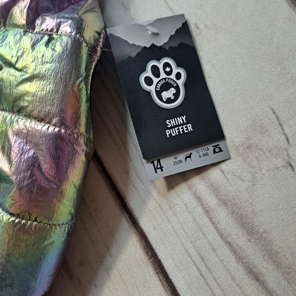 Canada Pooch Iridescent Dog Jacket - Picture 2 of 8